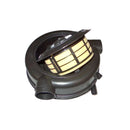 Air filter housing complete with element and cap (plastic only), 2cv, Dyane, Acadiane