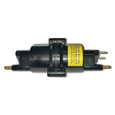 Ignition dry coil, RESIN SET LATEST TECHNOLOGY, our standard coil for 2cv6 etc., 12 volt, 1968 onward. SEE NOTES.