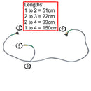 Headlight wiring loom harness for two headlamps, 2cv 1965 to 1970