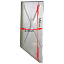 Vertical separation panel, left between rear wing cavity and spare wheel locker, AK, AZU, Acadiane