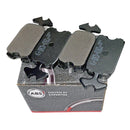 Brake pads all disc brake 2cv, Dyane etc. Set of 4. Made by ABS (All Brake Systems) Brake Parts in NL.