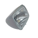 Headlight 2cv rectangular, system Seima, housing grey ABS plastic, optic is chromed plastic, very good copy of original