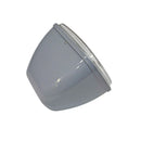 Headlight 2cv rectangular, system Seima, housing grey ABS plastic, optic is chromed plastic, very good copy of original