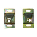 Rear seat mounting bracket lock plate, PAIR, set of 2. New price.