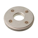 Stainless steel backing plate cap ONLY for 2cv suspension cylinder rubber bump stop (doughnut).