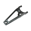 Clutch fork for 2cv with overhead clutch fork arm and carbon type bearing.