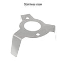 Stainless steel indicator backplate spider for right front indicator.