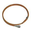 Brake pipe, 6.3mm, front to rear, 1952 until 1964, copper or copper nickel, 1.98m. See description notes.