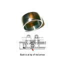Steering rack guide ring bush. (Never available from Citroën) after February 1983. See description notes.