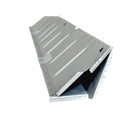 Bulkhead (toe board) repair, 2cv, inner and outer pre-assembled part. Triangle shaped section as illustrated.