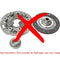 Clutch kit 2cv etc. March 1970 to FEB. 1982, 18 splines (coil spring 'type'), SEE VERY IMPORTANT NOTES.