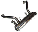 Silencer, crossbox, STAINLESS STEEL, under gearbox, 2cv6 etc.