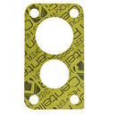 Carburettor base gasket ARAMID (heat resistant) use each side of insulator block above manifold for Solex 26/35 (most 'Dolly' etc.).