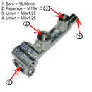 Master cylinder, 2cv4/6, Dyane4/6, June 1970 to March 1978 (some models). Dot 4 fluid.