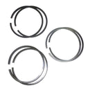 Piston ring set, (for 2 pistons) 66mm diam., 425cc 2cv up to 1969