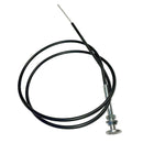 Starter pull cable ""D", early 2cv, Dyane or AZU, total length 125cm