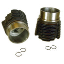 Barrel and piston set, 602cc, 74mm, (2 barrels, 2 pistons and rings, gudgeon pins + circlips) 9.0:1 cr. Best Price! See important description notes.