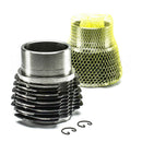 Barrel and piston (engine set) 435cc, 68.5X59, 8.5:1, March 1968 onward for Dyane4 and February 1970 onward for 2cv4.