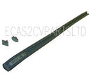 Rubber, grey, central trim & fittings for use on FRONT OR REAR bumper 18901, from 1963 to 1973