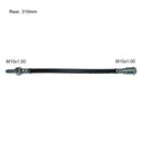 Rubber brake flexible pipe hose, rear, 2cv/AU/AZU 06/1952 until 07/1964.