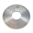 Ligarex banding, 430 grade stainless, 5mm wide x 0.3mm thick, 50 metres long. Clips must be ordered separately