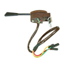 Clicking indicator switch, column mounted, 2cv4/2cv6, BEST QUALITY, NOS, made in France by Cartier, colour brown only. SEE DESCRIPTION NOTES.