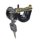 Steering column ignition anti theft lock switch assembly, 2cv6, Mehari, includes U-bolt & nuts. See description notes.