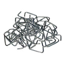 Hog ring clips for use with hog ring pliers, PER 50 pieces. Also known as pig's nose clips. - ouch.