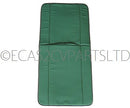Front bench seat cover pair (2 covers), left and right, green and light green stripes in satin cotton