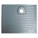 Petrol tank panel AU/AZU/AK350 small ripple. Zinc electroplated, new production.