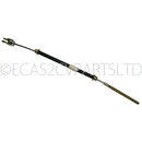 Clutch cable, 2cv AZ, type with lever above gearbox, overall length 395mm