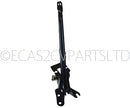 Chassis mounted lever assembly for handbrake cables, disc brake 2cv