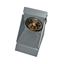 Pedal bracket slide tube box, with brass bearing insert, fits lower bulkhead on old 2cv which has the master cylinder mounted on the chassis.