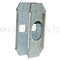 Body B (middle) door post lock mount plate only, right