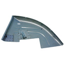 Inner rear wing 2cv left, new high quality zinctec steel production.