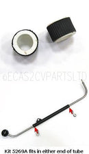 Set of bushes, 2 nylon and 2 polyurethane for gear lever slide tube assembly. Not easy to fit!