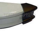 Black rubber end for front bumper or rear (narrow) 8cm bumper. EACH.