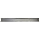 Bumper bar, 2cv, Charleston, 11cm high, dark metallic silver grey, rear.