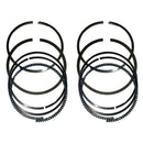 Piston ring ENGINE set, great quality by MAHLE (for 2 pistons) 602cc, 74mm, late 1976 onward. (see notes). 1.75, 2.00, 3.5