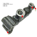 Master cylinder, 2cv4/6,AK, 1969 to 1970, Mehari 1969 to1972, 2 x outlet M9x1.25 (for 4.5mm pipe). See description details