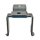Bracket for rear only of torpedo exhaust silencer for AK, AZU 2cv vans, Acadiane and front or rear mounting for Mehari