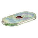 Oval steel washer, fitted to fuel tank rear mounts, 2 on car, price per unit.