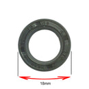 Oil, dust seal for crankshaft spigot bush (pilot) Oil/dust seal ONLY, 12 x 18.