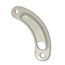 Internal surround, escutcheon, GREY, for front door opening handle 2cv, left