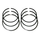 Piston ring ENGINE set, by Burton 2cv Parts (for 2 pistons) 602cc, 74mm, late 1976 onward. (see description notes). 1.75, 2.0, 3.5