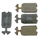 Brake pads set 2CV etc., ceramic, by Burton.