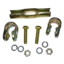 Complete original style track rod adjuster kit, zinc & yellow treatment