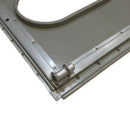 Door, rear, left, AZU & AU van, oval lozenge window