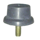 Bump stop, droop stop, round, top of chassis, FRONT only, M7 thread length 18mm.