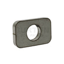 Rectangular spacer washer for steering lock, 13x20x3